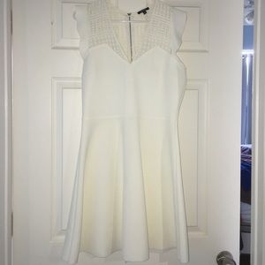 Xoxo White Dress L NWOT